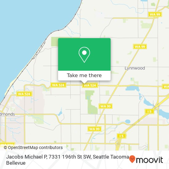 Mapa de Jacobs Michael P, 7331 196th St SW