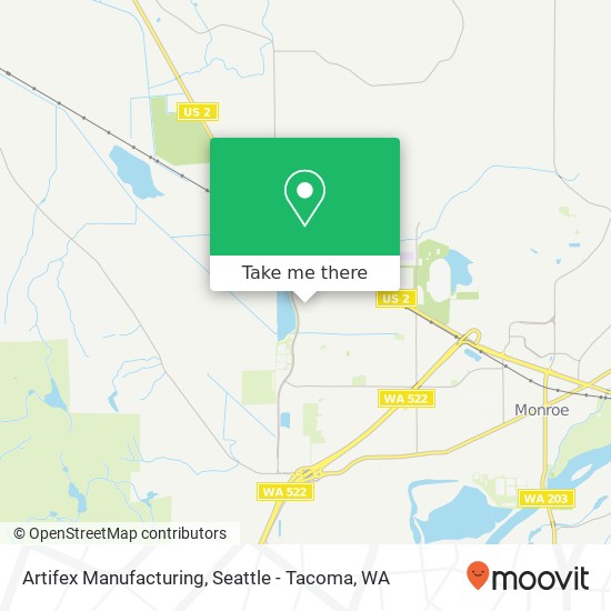 Mapa de Artifex Manufacturing