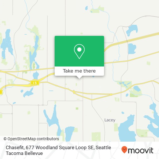 Chasefit, 677 Woodland Square Loop SE map