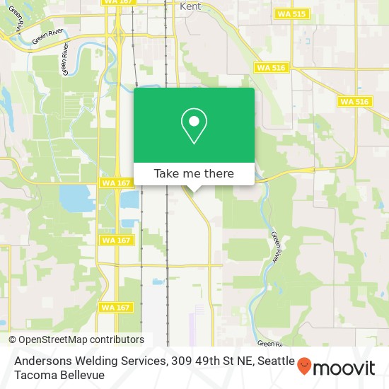 Andersons Welding Services, 309 49th St NE map