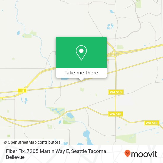 Fiber Fix, 7205 Martin Way E map