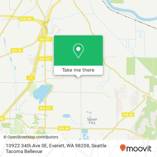 10922 34th Ave SE, Everett, WA 98208 map