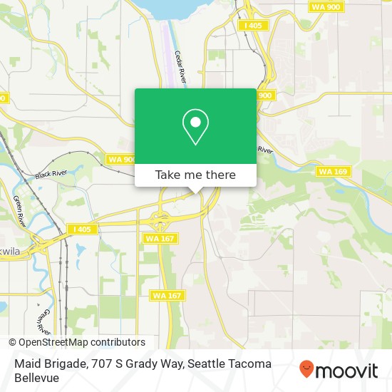 Maid Brigade, 707 S Grady Way map