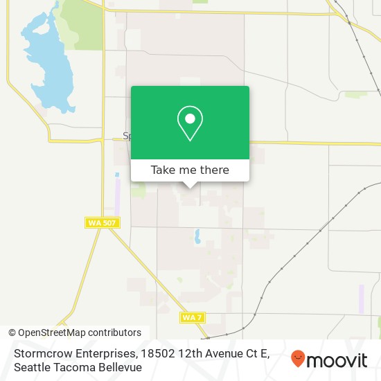 Stormcrow Enterprises, 18502 12th Avenue Ct E map