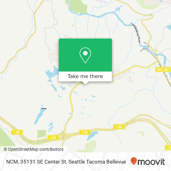 Mapa de NCM, 35131 SE Center St