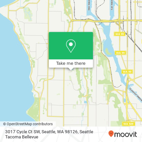 3017 Cycle Ct SW, Seattle, WA 98126 map