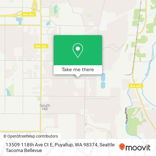 13509 118th Ave Ct E, Puyallup, WA 98374 map