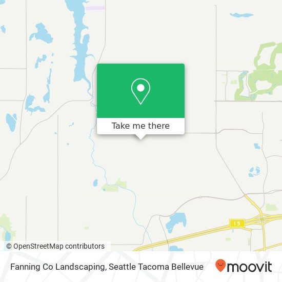 Fanning Co Landscaping, 5901 Hawks Prairie Rd NE map