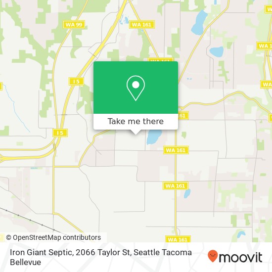 Iron Giant Septic, 2066 Taylor St map