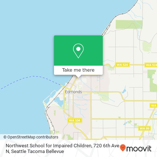 Northwest School for Impaired Children, 720 6th Ave N map