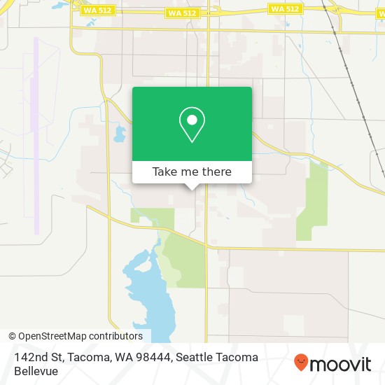 142nd St, Tacoma, WA 98444 map