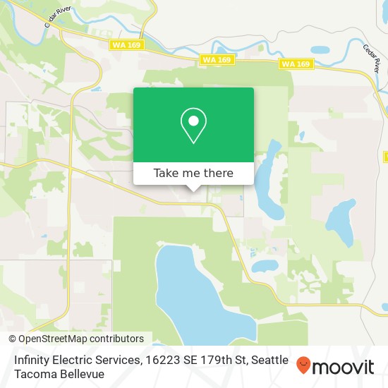 Infinity Electric Services, 16223 SE 179th St map