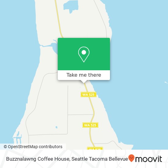 Mapa de Buzznalawng Coffee House, 25171 State Route 525