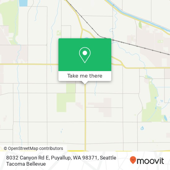 8032 Canyon Rd E, Puyallup, WA 98371 map