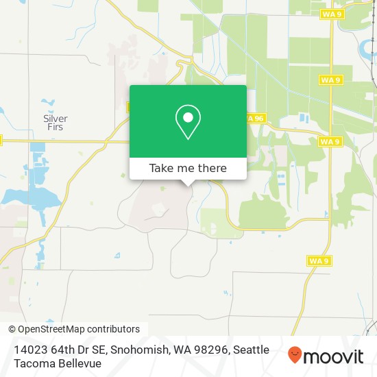 Mapa de 14023 64th Dr SE, Snohomish, WA 98296