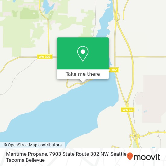 Mapa de Maritime Propane, 7903 State Route 302 NW