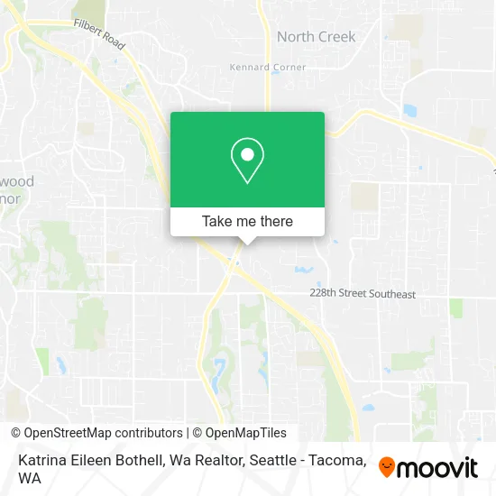 Mapa de Katrina Eileen Bothell, Wa Realtor