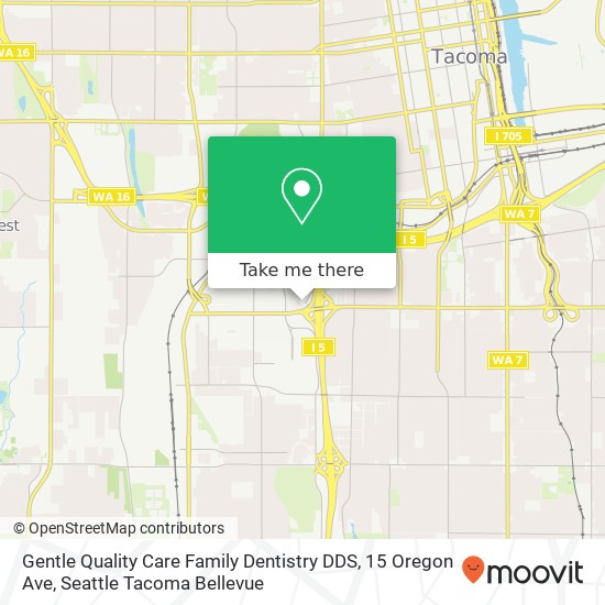 Gentle Quality Care Family Dentistry DDS, 15 Oregon Ave map