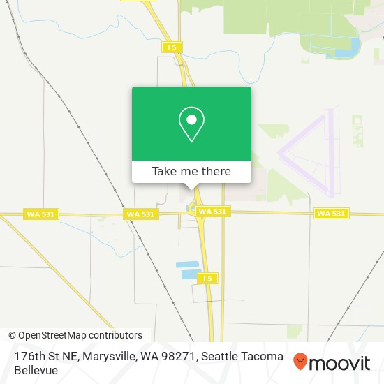 Mapa de 176th St NE, Marysville, WA 98271