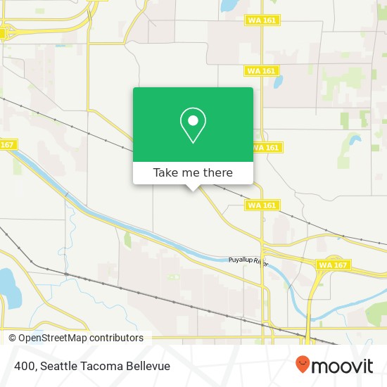 Mapa de 400, 1212 Valley Ave NW #400, Puyallup, WA 98371, USA