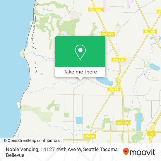 Noble Vending, 14127 49th Ave W map