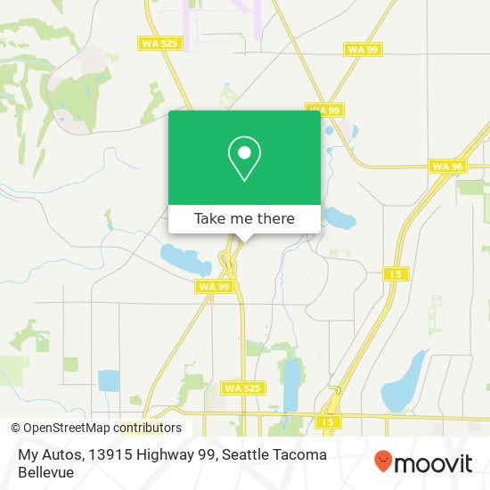 Mapa de My Autos, 13915 Highway 99