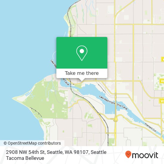 2908 NW 54th St, Seattle, WA 98107 map