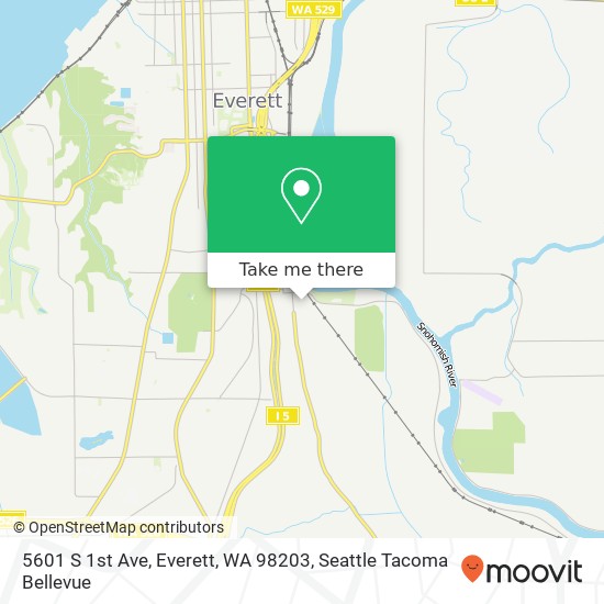 5601 S 1st Ave, Everett, WA 98203 map