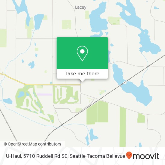 U-Haul, 5710 Ruddell Rd SE map