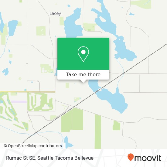 Mapa de Rumac St SE, Lacey, WA 98513