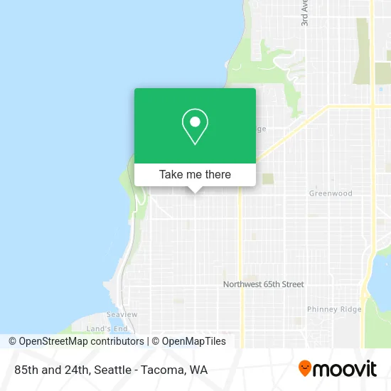 Mapa de 85th and 24th