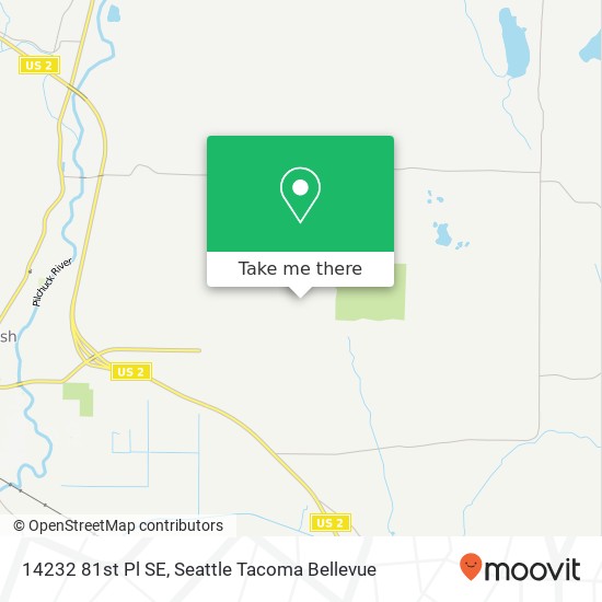 Mapa de 14232 81st Pl SE, Snohomish, WA 98290