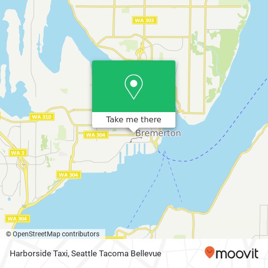 Harborside Taxi map