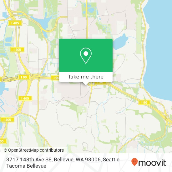 3717 148th Ave SE, Bellevue, WA 98006 map