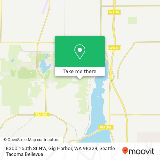 8300 160th St NW, Gig Harbor, WA 98329 map