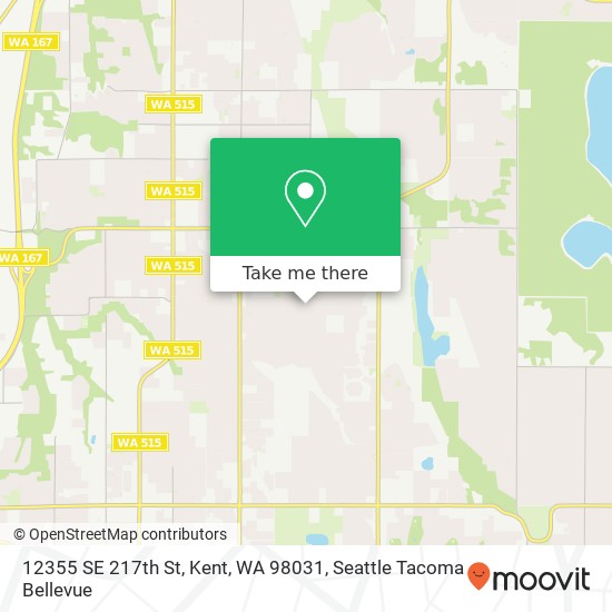 12355 SE 217th St, Kent, WA 98031 map