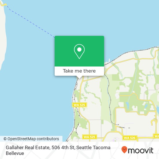 Mapa de Gallaher Real Estate, 506 4th St