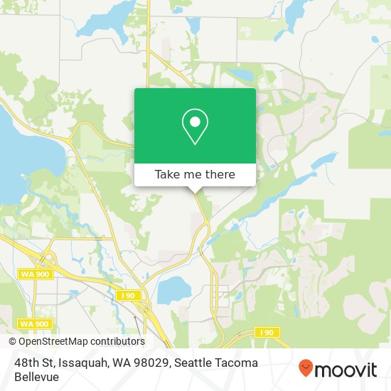 Mapa de 48th St, Issaquah, WA 98029