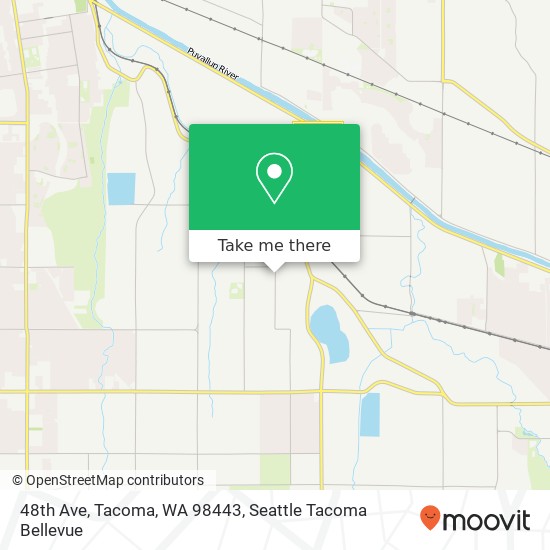 48th Ave, Tacoma, WA 98443 map