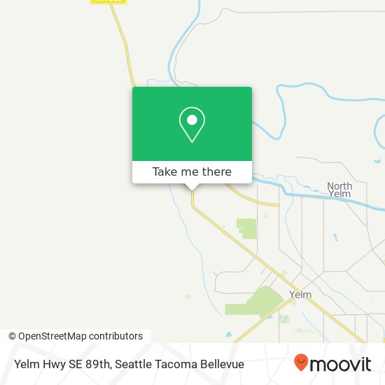 Mapa de Yelm Hwy SE 89th, Yelm, WA 98597