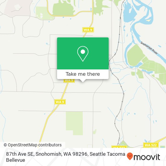 Mapa de 87th Ave SE, Snohomish, WA 98296