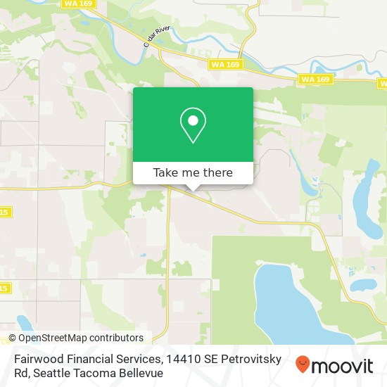 Fairwood Financial Services, 14410 SE Petrovitsky Rd map