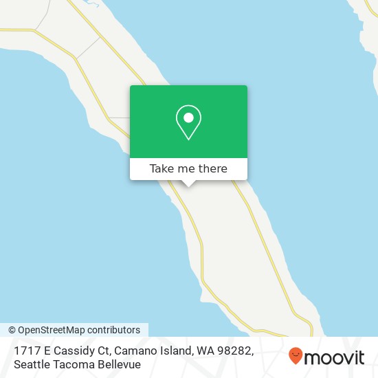 1717 E Cassidy Ct, Camano Island, WA 98282 map