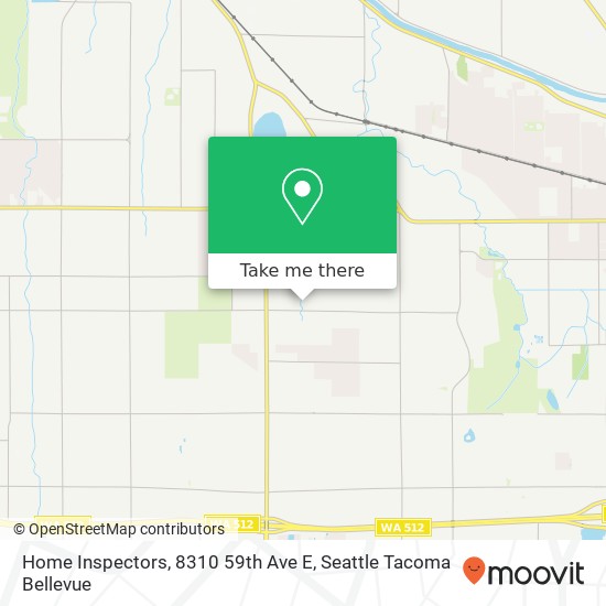 Mapa de Home Inspectors, 8310 59th Ave E