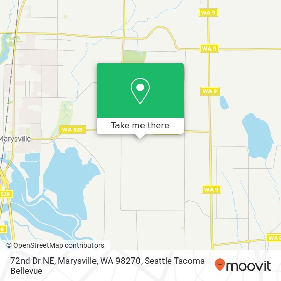 Mapa de 72nd Dr NE, Marysville, WA 98270