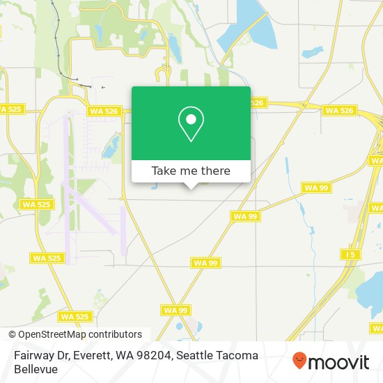 Fairway Dr, Everett, WA 98204 map