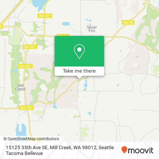 15125 35th Ave SE, Mill Creek, WA 98012 map