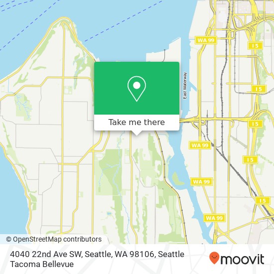 4040 22nd Ave SW, Seattle, WA 98106 map