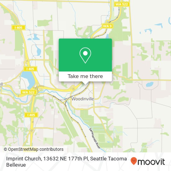 Imprint Church, 13632 NE 177th Pl map