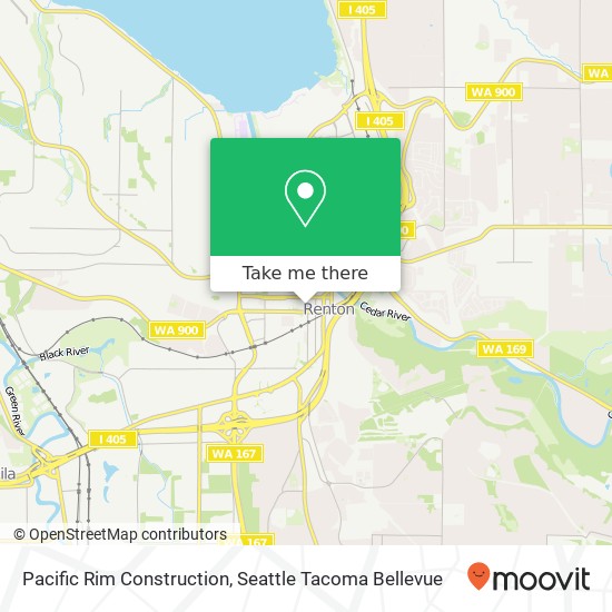 Pacific Rim Construction map